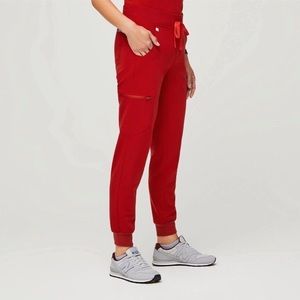 Figs Winning Red High-Waisted Zamora